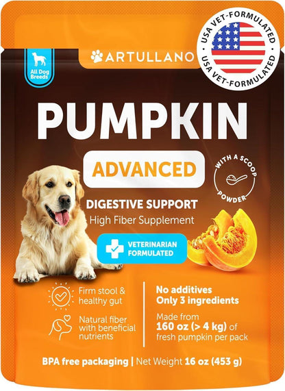 Pumpkin Powder for Dogs Digestive & Gut Support