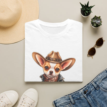 Cowboy Chihuahua T-Shirt —Cute Western Dog