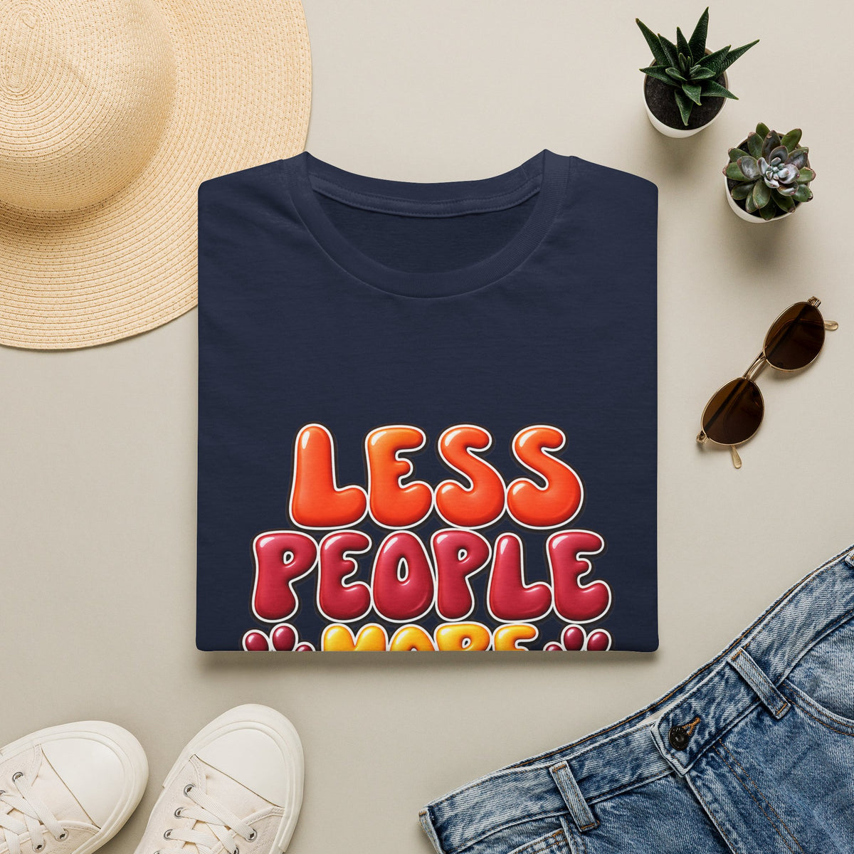 Less People More Dogs T-Shirt