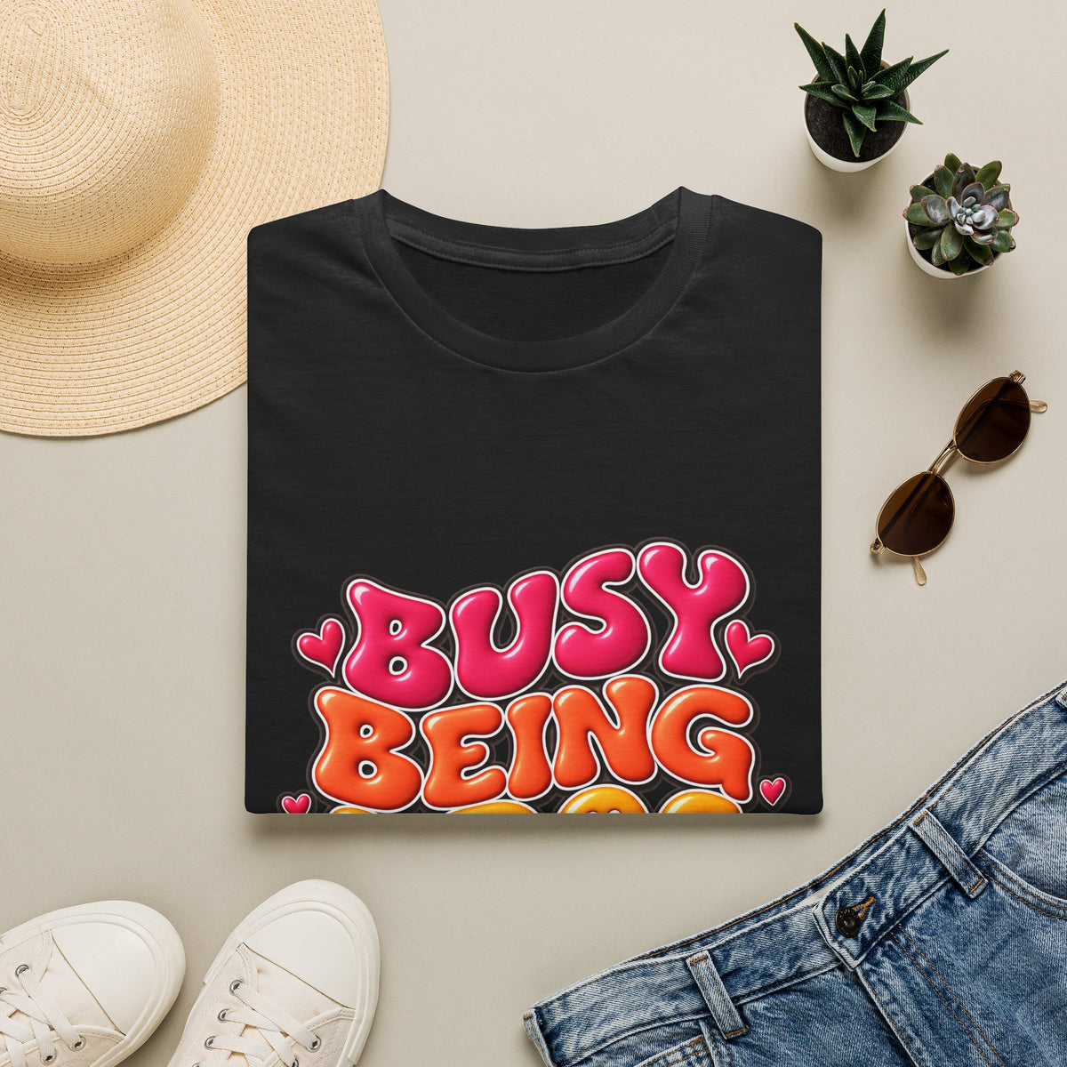 Dog Mama T-Shirt "Busy Being a Dog Mama"
