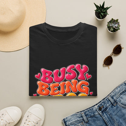 Dog Mama T-Shirt "Busy Being a Dog Mama"