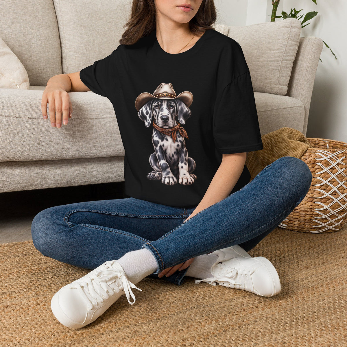 Cowboy Dalmatian T-Shirt