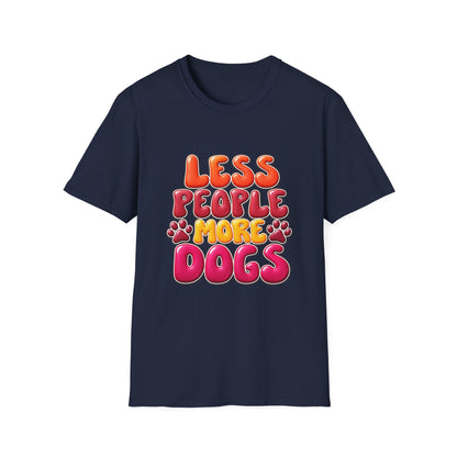 Less People More Dogs T-Shirt