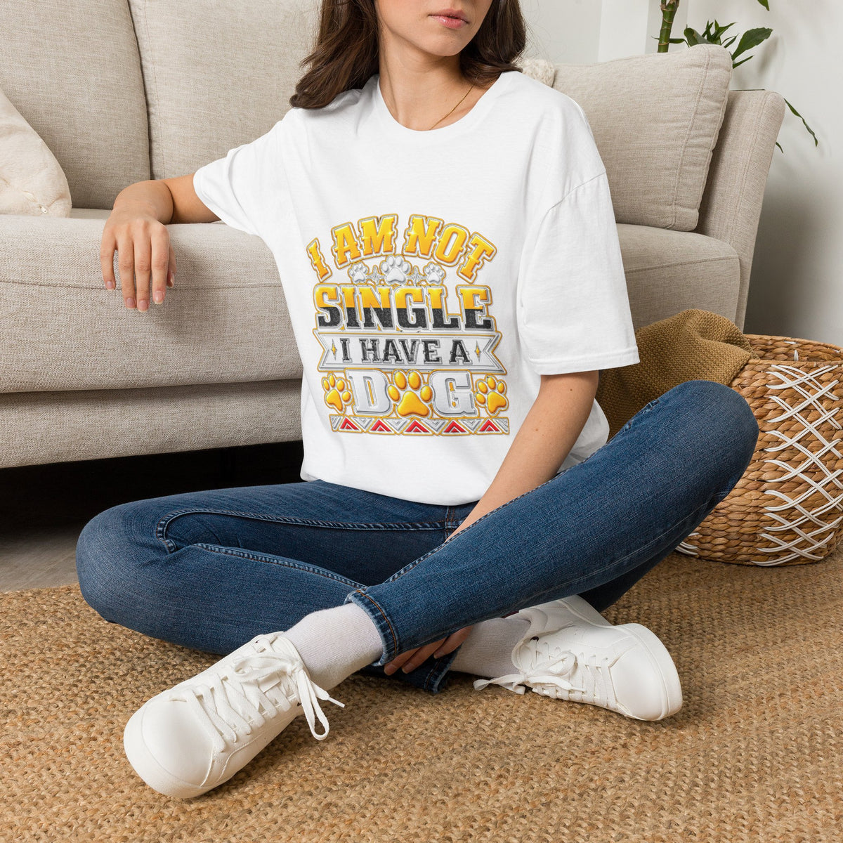 I Am Not Single I Have A Dog T-Shirt — Funny Dog Lover Tee