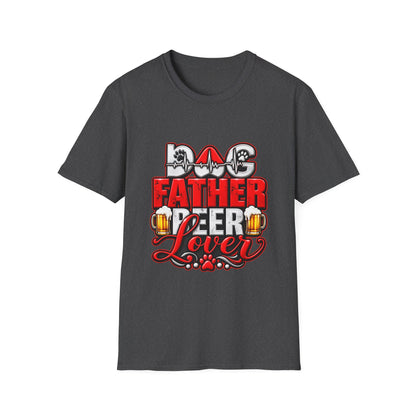 Dog Father Beer Lover T-Shirt