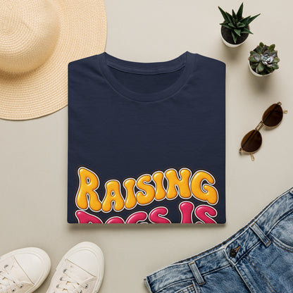 Raising Dogs Is Exhausting — Vintage Retro T‑Shirt