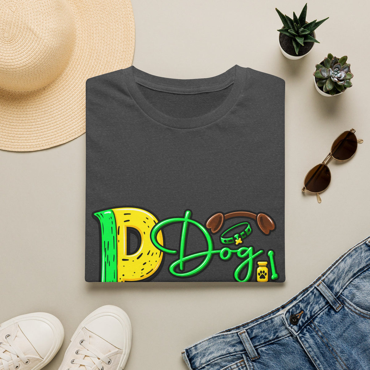 Dog Person T‑Shirt – Cute Paw Print Graphic Tee for Dog Lovers