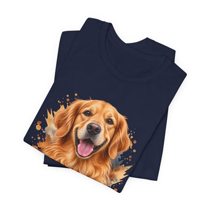 Custom Dog Name T-Shirt — Personalized Dog Portrait Tee