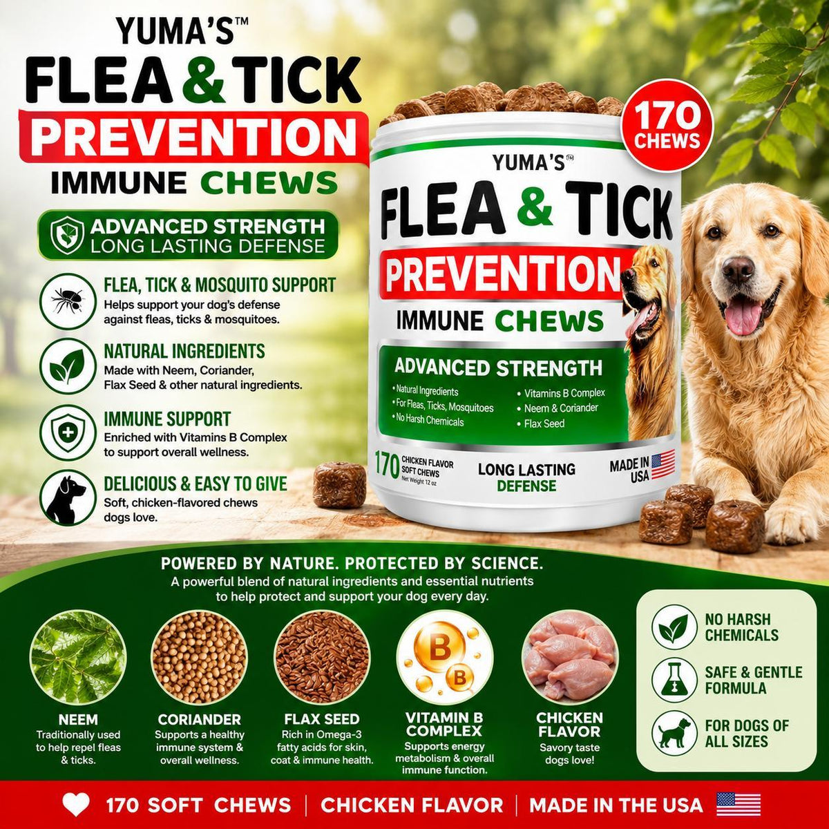 Flea and Tick Prevention for Dogs – New Flavor