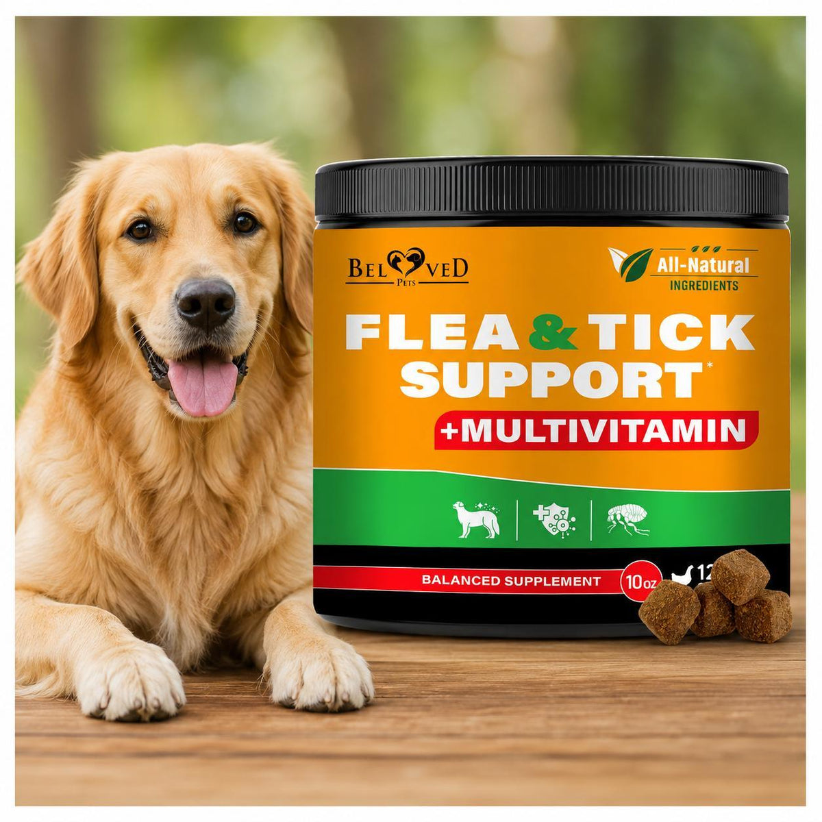 Flea and Tick Prevention Chews for Dogs