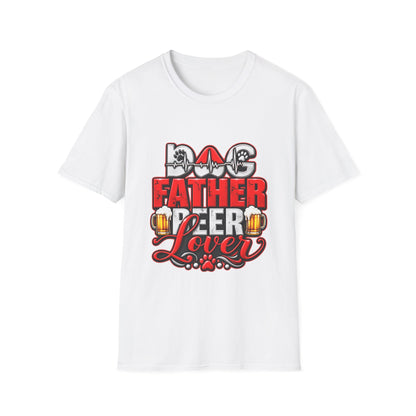 Dog Father Beer Lover T-Shirt