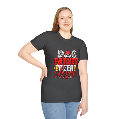 Dog Father Beer Lover T-Shirt