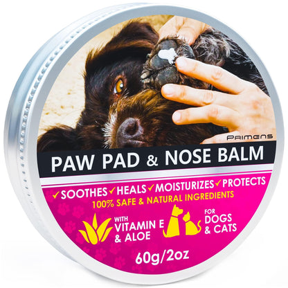 Natural Dog Paw Balm for Dry Paws