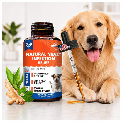 Natural Dog Yeast Infection & Itch Relief Drops