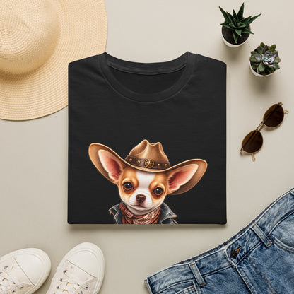 Cowboy Chihuahua T-Shirt —Cute Western Dog