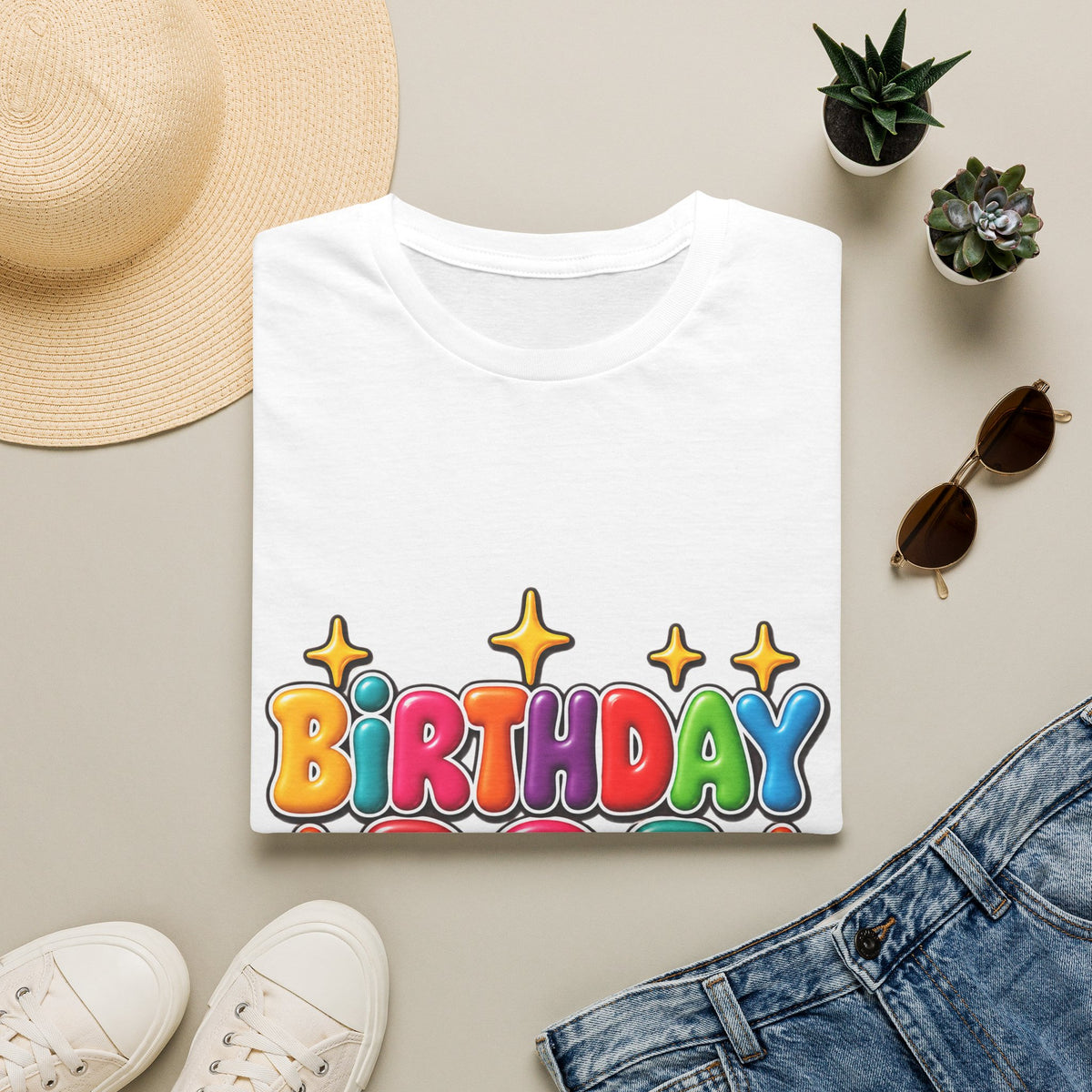 Birthday Dog T-Shirt Paw Print Birthday Tee