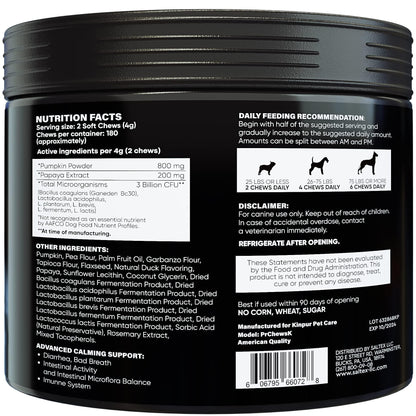 Green Lawn Chews for Healthy Dogs & Grass