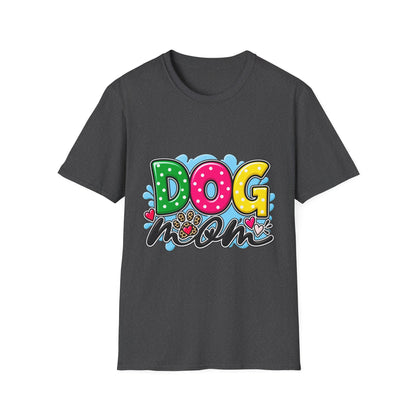 Dog Mom T‑Shirt Playful Pet Lover Tee