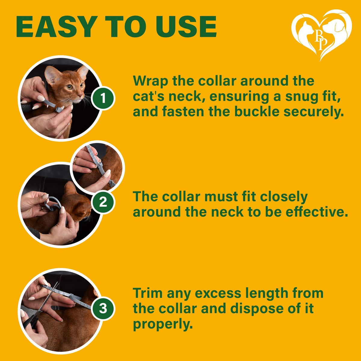 Natural Flea & Tick Collar for Cats