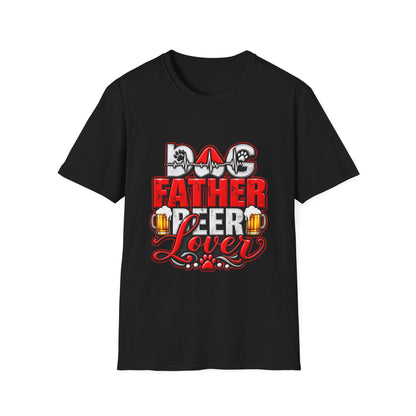 Dog Father Beer Lover T-Shirt