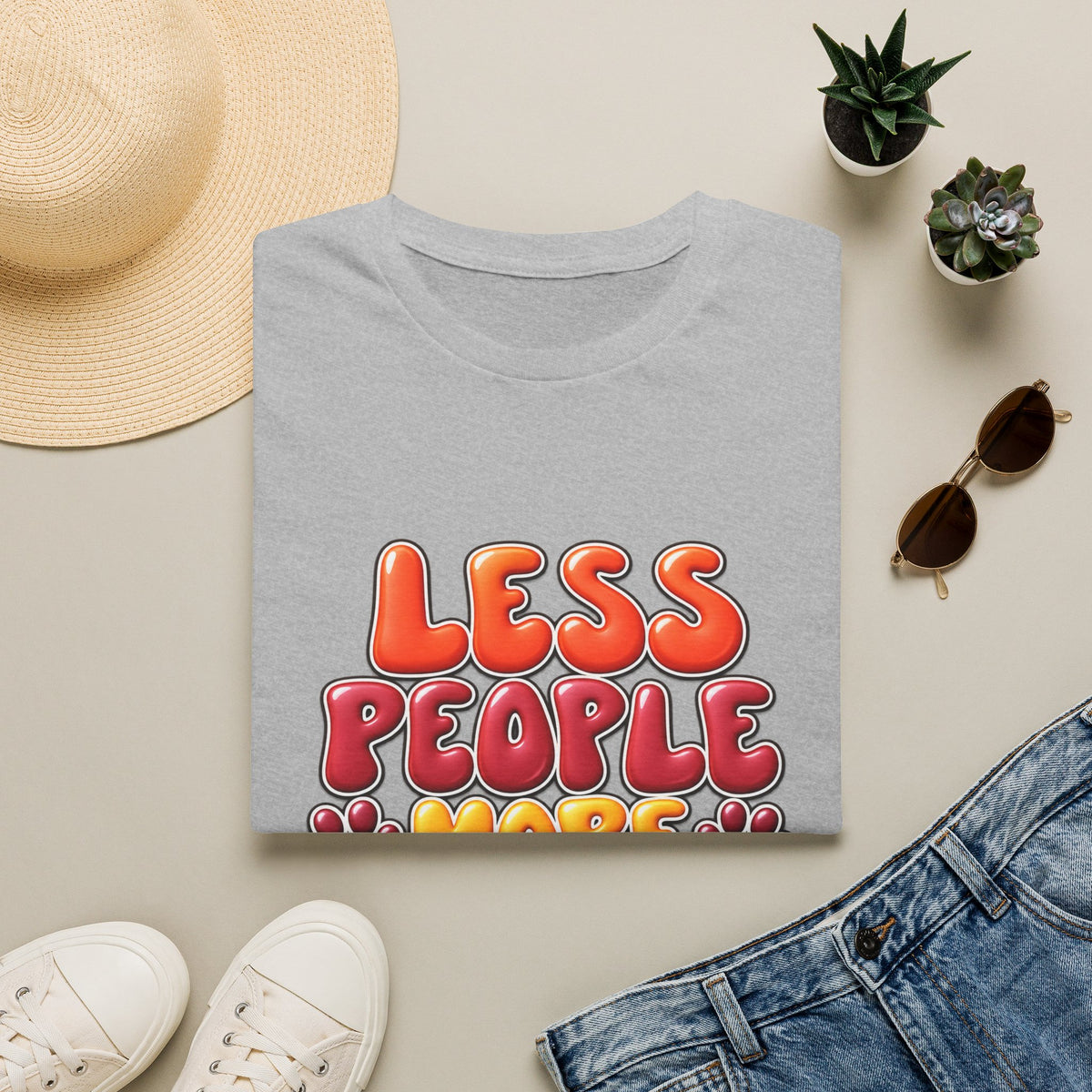 Less People More Dogs T-Shirt