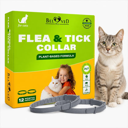 Natural Flea & Tick Collar for Cats