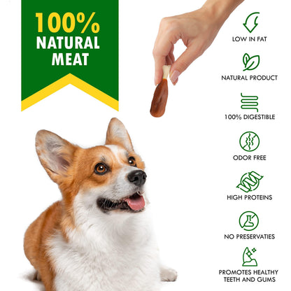 Chicken Wrapped Dog Calcium Bones Rawhide Free Chews