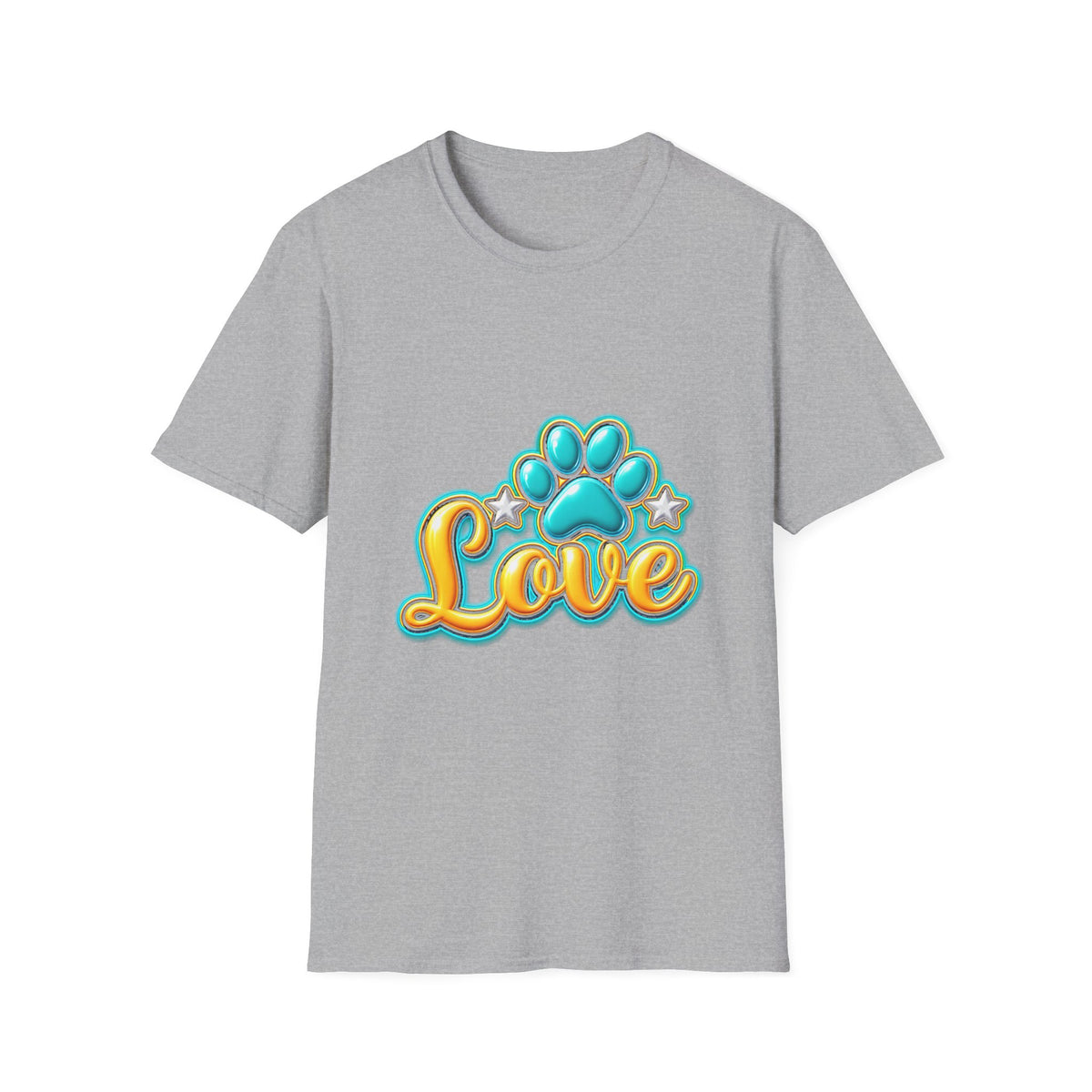 Pet Paw Love T-Shirt