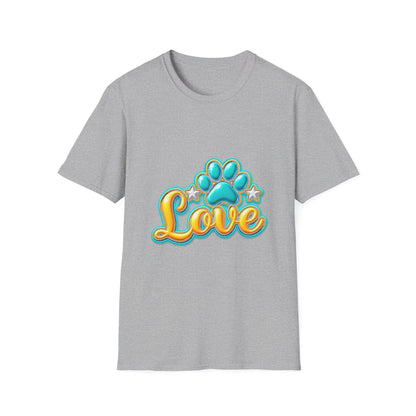 Pet Paw Love T-Shirt