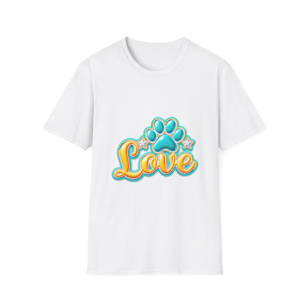 Pet Paw Love T-Shirt