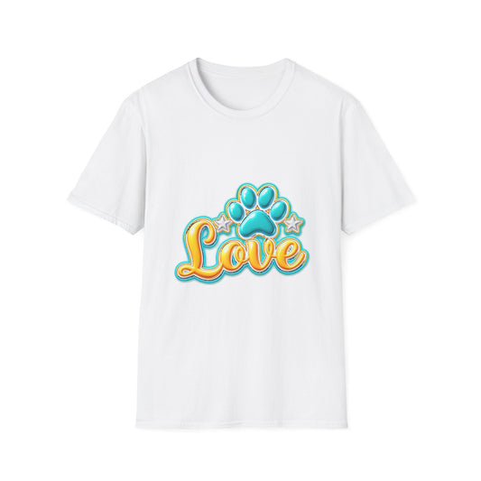 Pet Paw Love T-Shirt