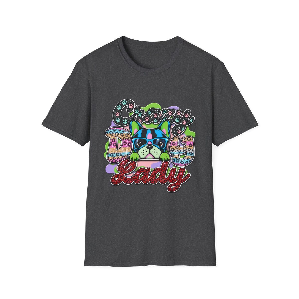 Crazy Dog Graphic T-Shirt