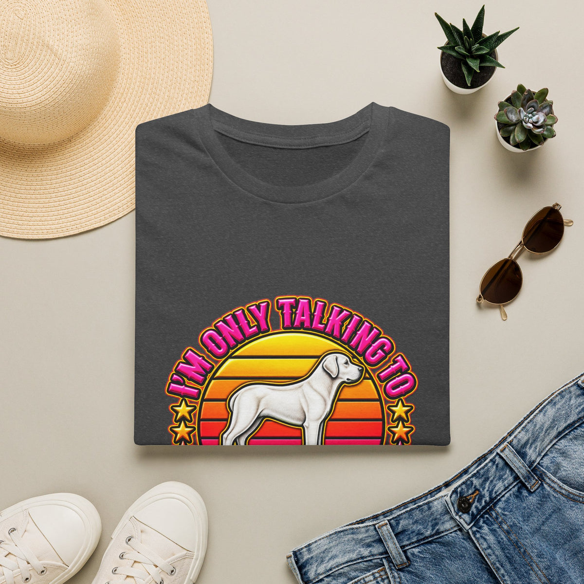 I’m Only Talking To My Dog Today T‑Shirt
