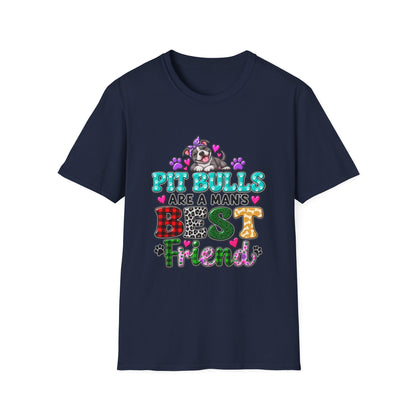 Pit Bulls Are a Man's Best Friend T-Shirt