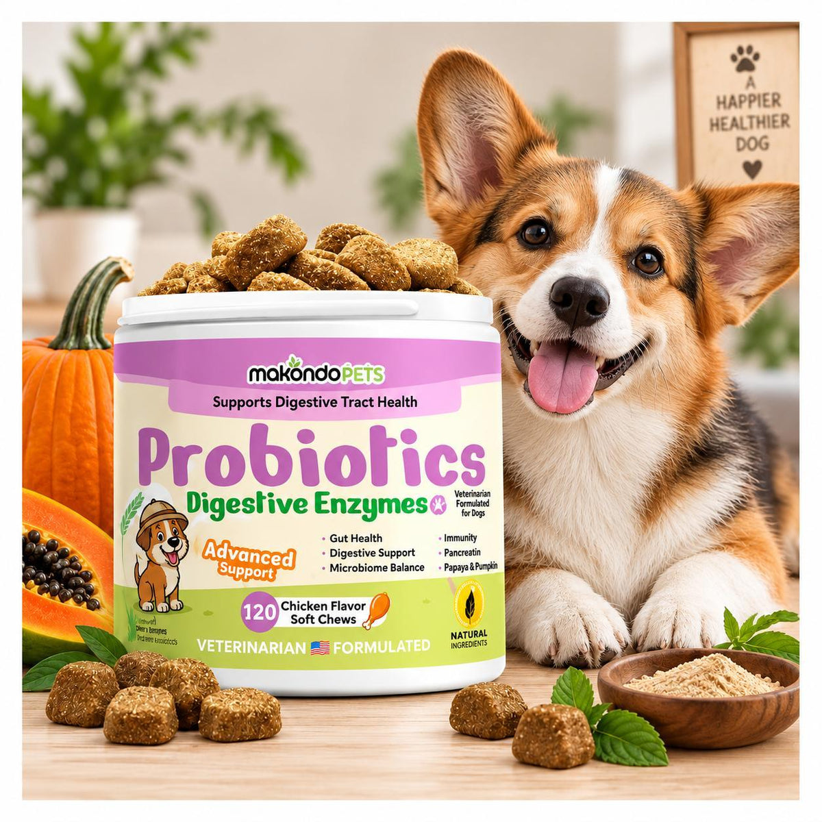 Omega 3 Dog Chews for Shedding & Skin