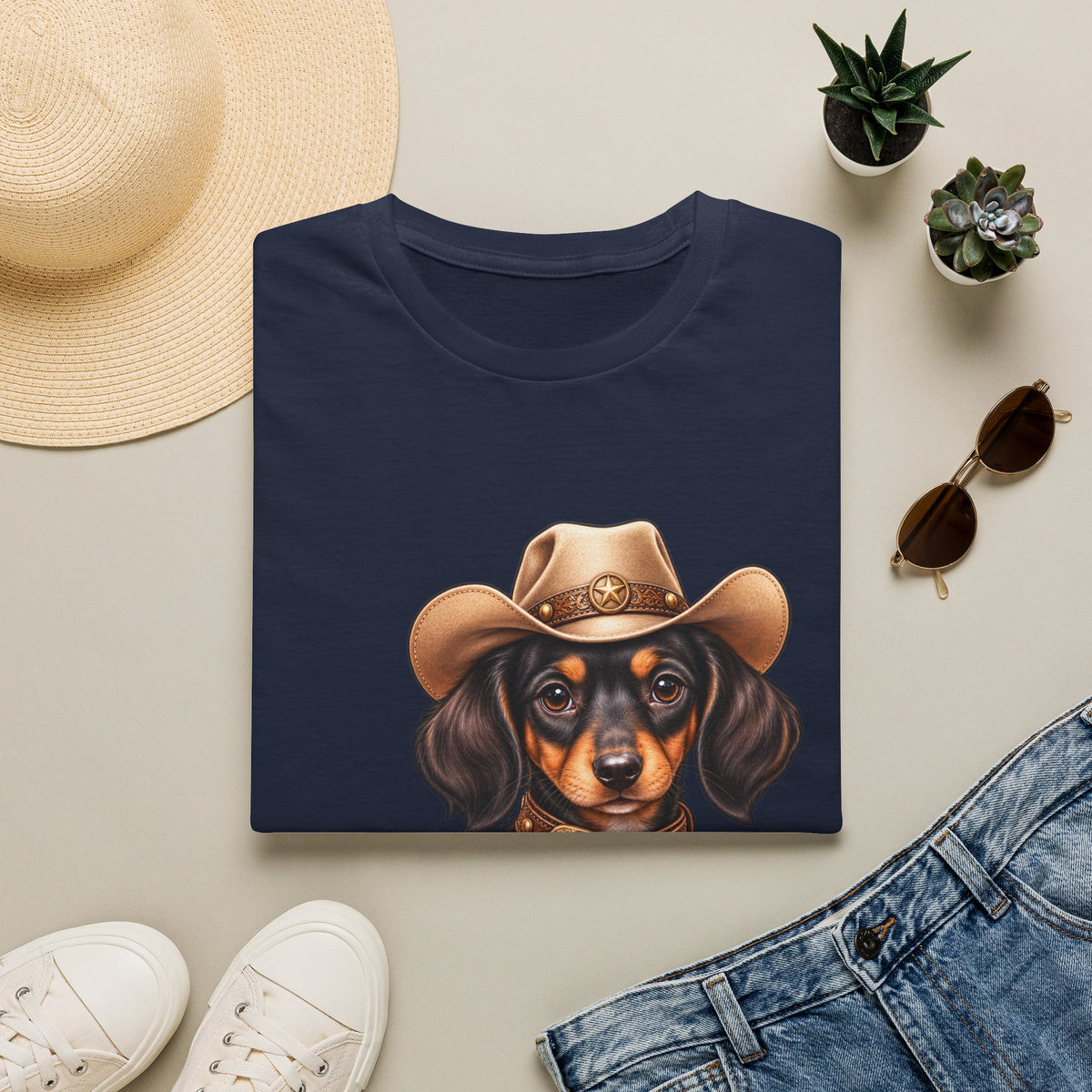 Dachshund Cowboy T-Shirt