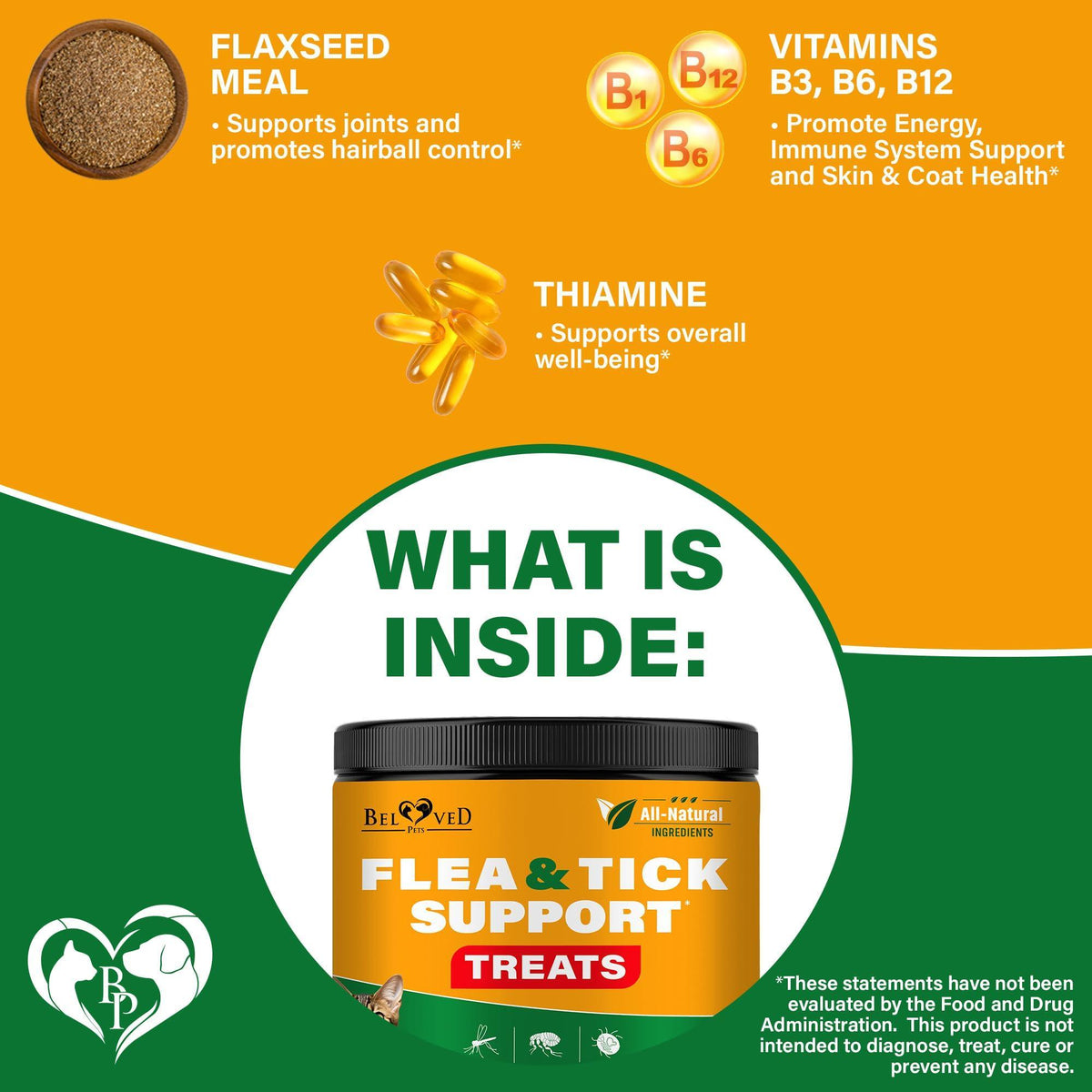 Flea and Tick Prevention Chews for Dog and Cats