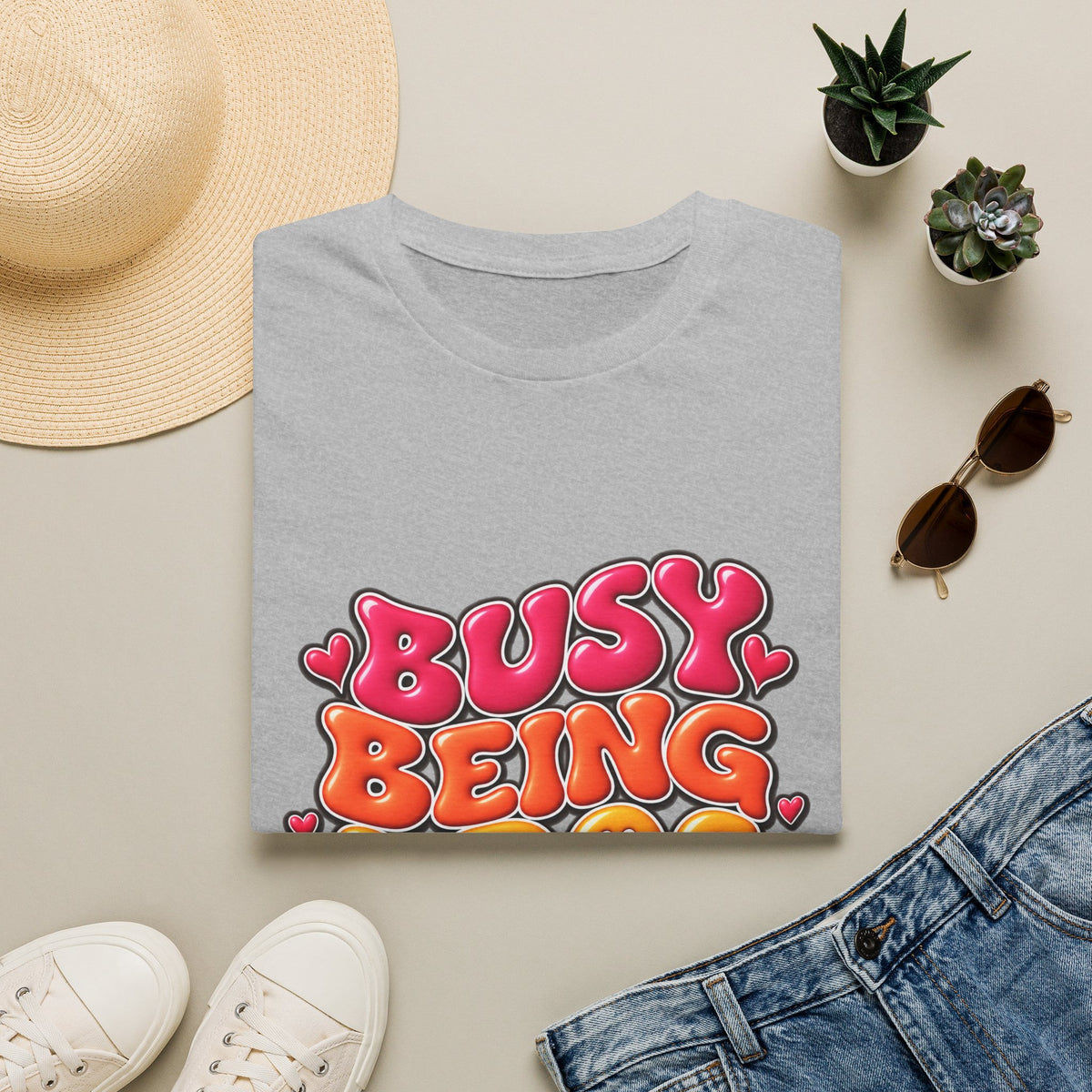 Dog Mama T-Shirt "Busy Being a Dog Mama"