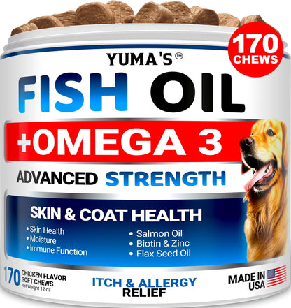 Omega 3 Fish Oil Chews for Dogs