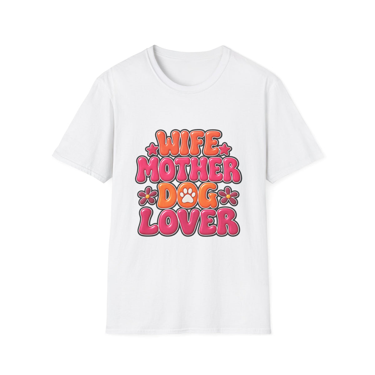 Wife Mother Dog Lover T‑Shirt