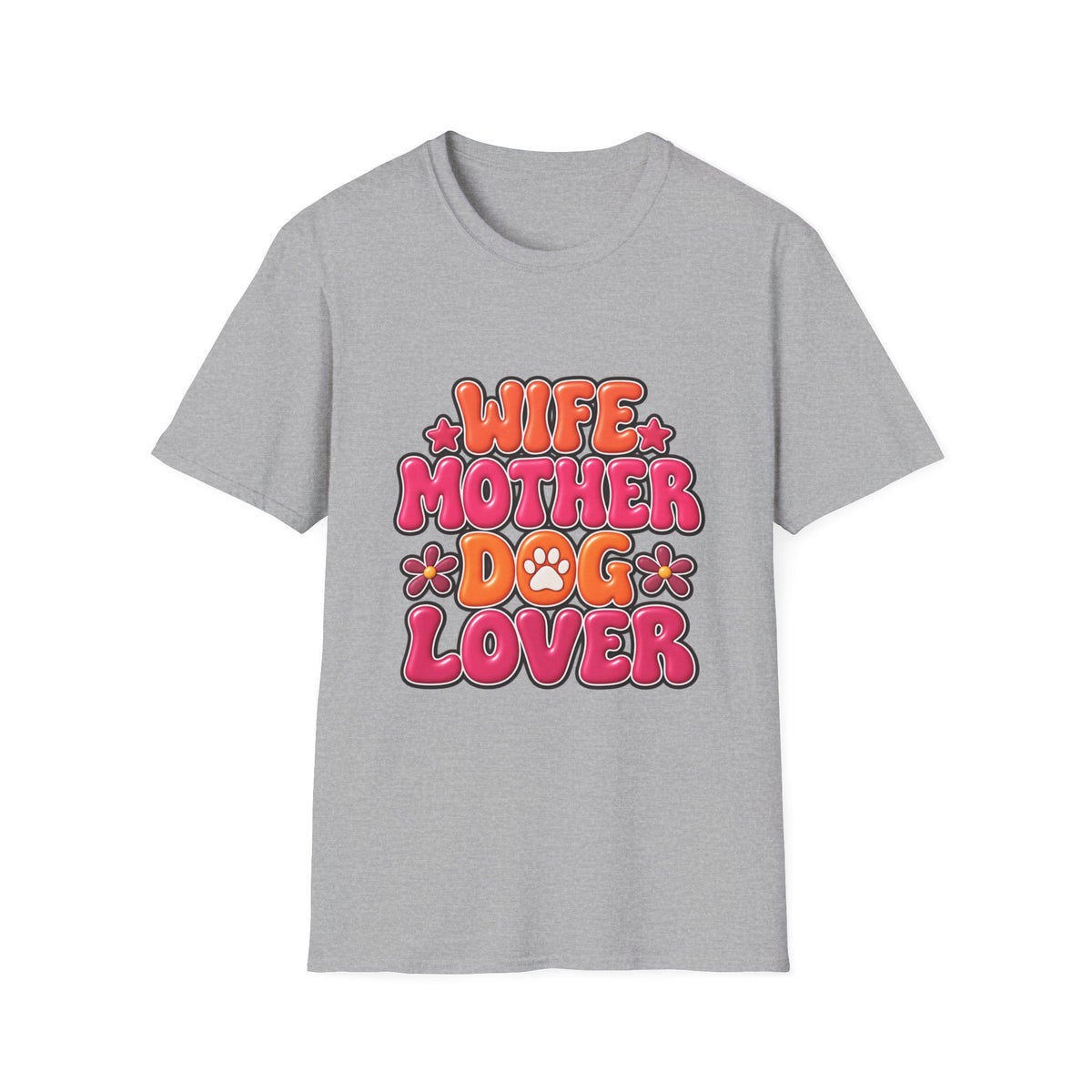 Wife Mother Dog Lover T‑Shirt