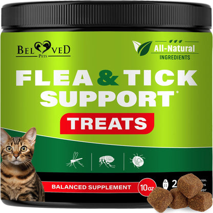 Flea and Tick Prevention Chewable Pills for Cats