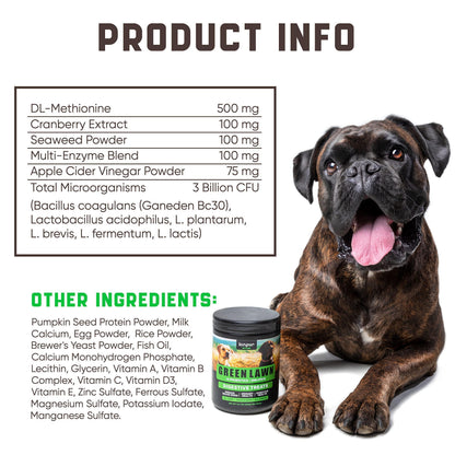 Green Lawn Chews for Dogs Urine Neutralizer