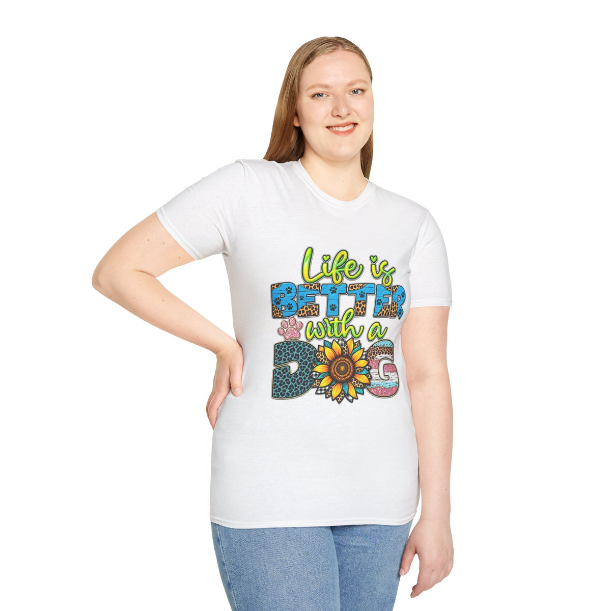T-Shirt — Life Is Better With a Dog