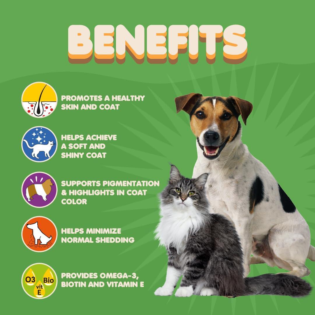 Fish Oil Omega 3 for Dog & Cat Skin