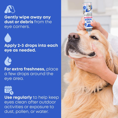 Cat & Dog Eye Wash Drops