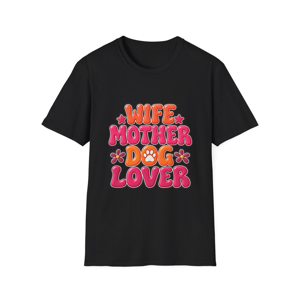 Wife Mother Dog Lover T‑Shirt