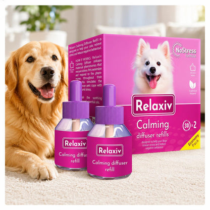 Beloved Pets Dog Calming Pheromone Diffuser Refill 2 Pack