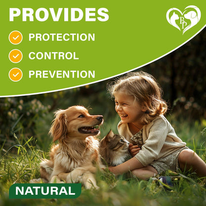 Natural Flea Tick Prevention for Cats & Dogs