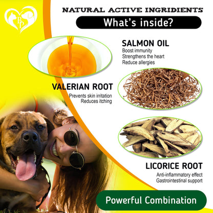Dog Allergy Relief Chews for Itchy Skin